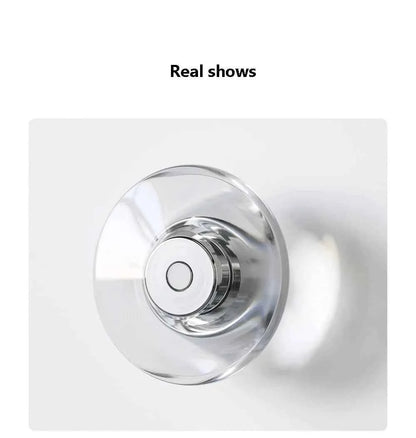 Modern Round Crystal Bedside Lamp Bedroom Living Room Italian LED Sconce Minimalist Art Circular Corridor Mirror Wall Lights