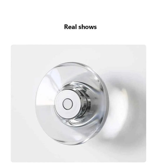 Modern Round Crystal Bedside Lamp Bedroom Living Room Italian LED Sconce Minimalist Art Circular Corridor Mirror Wall Lights