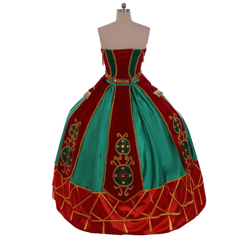 The Phantom Of The Opera Christine Daae Cosplay Costume Sexy Off-Shoulder  Dresses Stage Performance Ball Gown