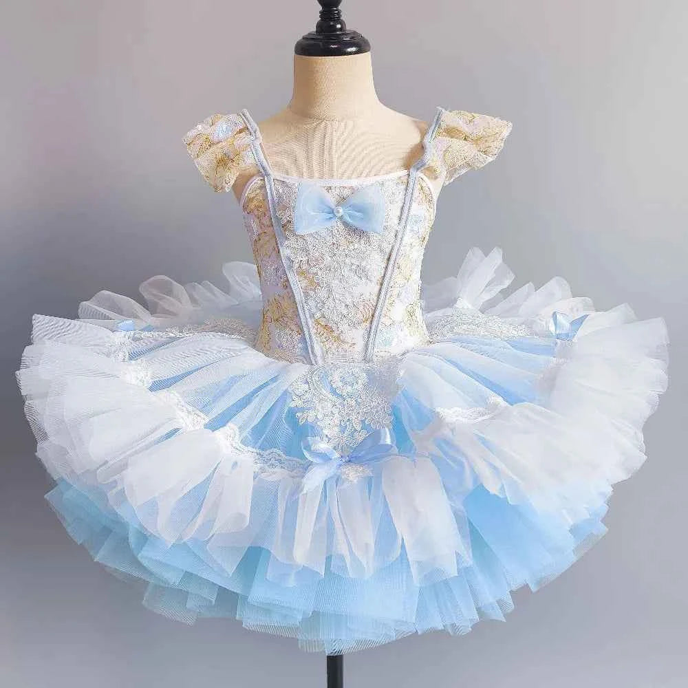 Dance Wear Summer Children Clothing Princess Performance Fairy Tutu Kids Clothes Ballet Leotards for Girls Dress Stage Costumes