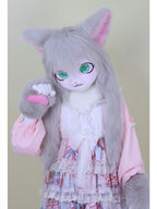 Furry Kigurumi Animal Cosplay Mask - Polyester Costume Head