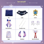 Game Genshin Impact Kokomi Cosplay Costume Sangonomiya Kokomi Wig Shoes Sexy Women Halloween Party Fancy Dress Outfit Full Set