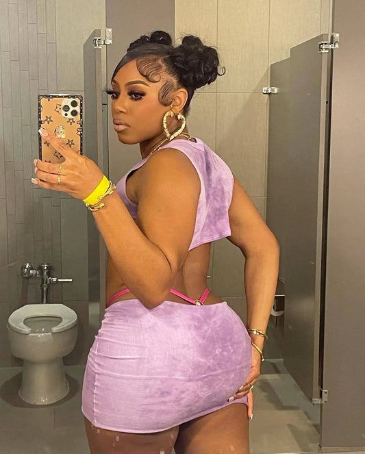 Sexy Y2K 2 Piece Skirt Sets Clothes Outfit 2023 Streetwear Fashion Dress Summer Crop Graphic T Shirts Top Women Two Piece Set SS69