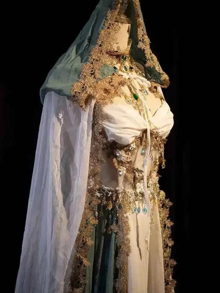 Original Handmade European And American Mythology Exotic Style Elf Themed Cosplay Costume Travel Photography Clothes