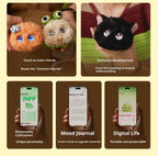 Fuzozo AI Robot Emotional Companion Biomimetic Memory System Interaction Smart Robot AI Chat Robots Toys Cartoon Birthday Gifts