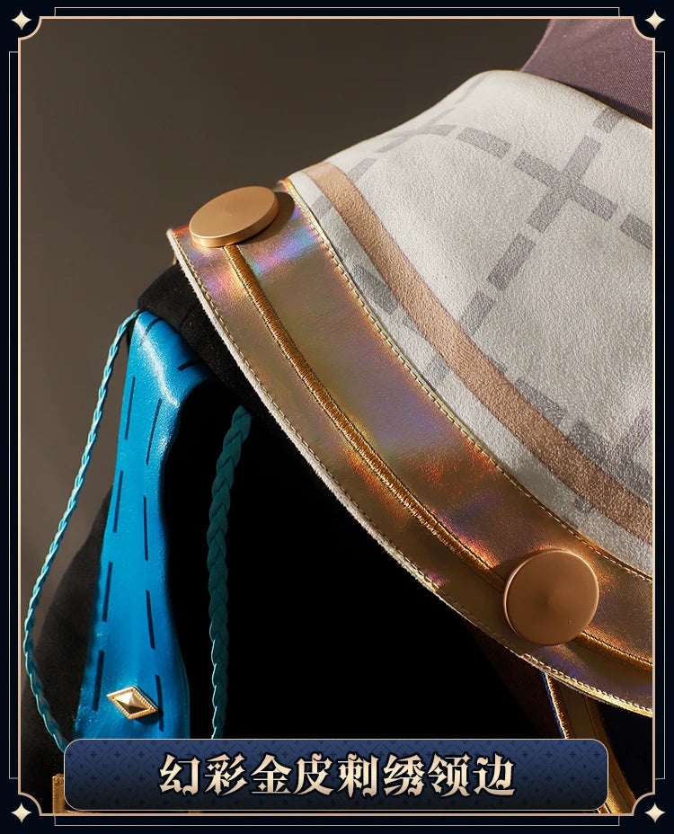 Genshin Impact Freminet Cosplay Costume Uniform Anime Chinese Style Halloween Costumes Role Play for Women Game SS69