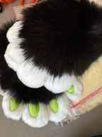 Fleece Animal Claw Mittens for Cosplay & Costumes