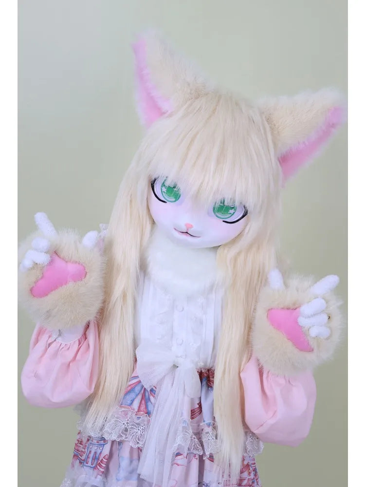 Furry Kigurumi Animal Cosplay Mask - Polyester Costume Head