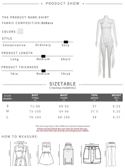 Nibber 2026 Spring New Solid Color Sweet Gentle Cute All-match High Street Travel Sexy Cool Women Chest Wrap ruched Tassel Vest