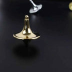 Hot Movie Totem Metal Gyro Silvery Hand Spinning Top Fingertips Small Cyclone Gyroscope Anti Stress Fidget Toys for Adult Gifts