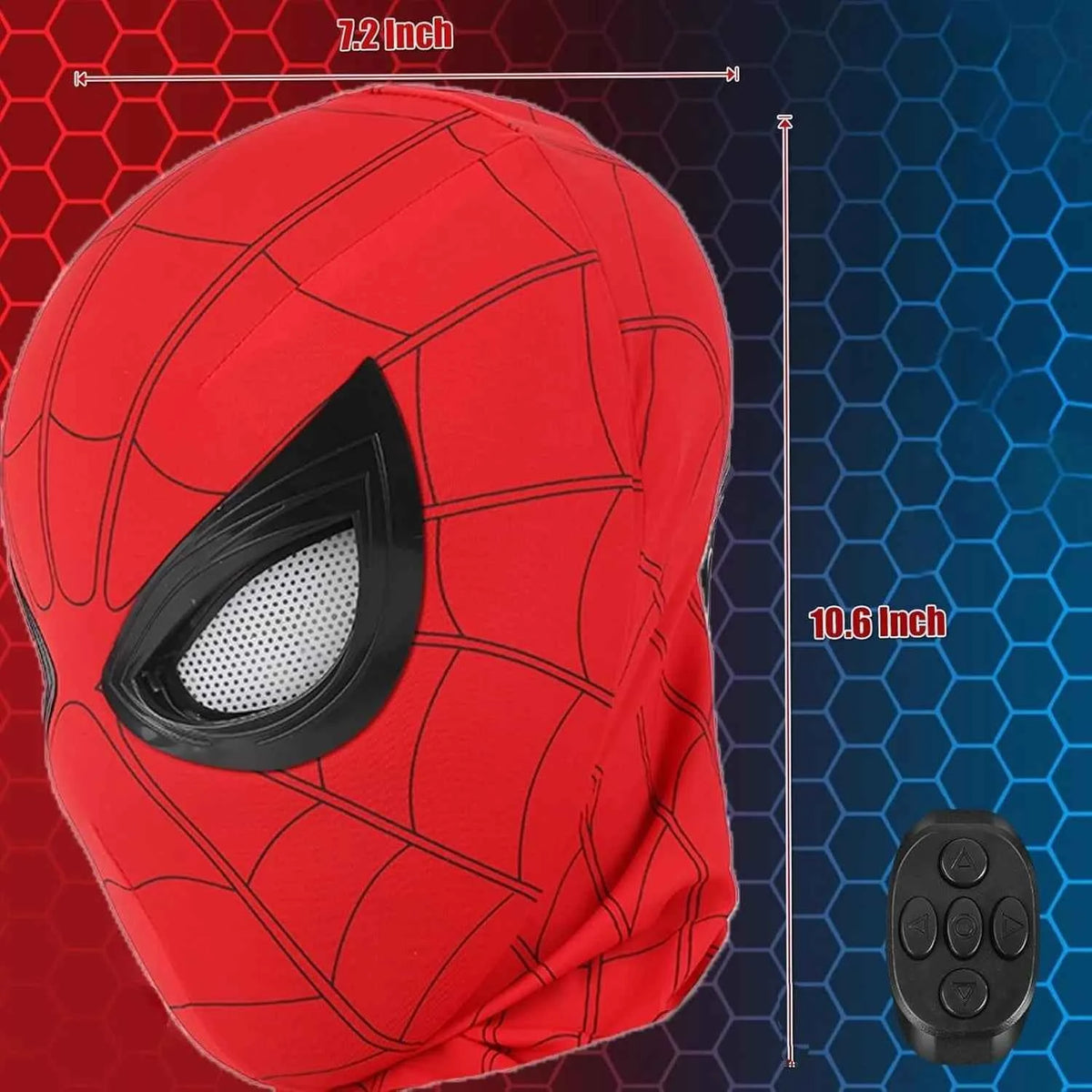 SpiderMan Superhero Launcher Spiderman mask Halloween Cosplay Spider-Man Launcher Suction Cup Ejection Christmas Birthday Gift