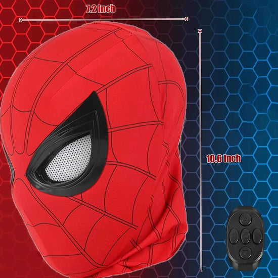 SpiderMan Superhero Launcher Spiderman mask Halloween Cosplay Spider-Man Launcher Suction Cup Ejection Christmas Birthday Gift