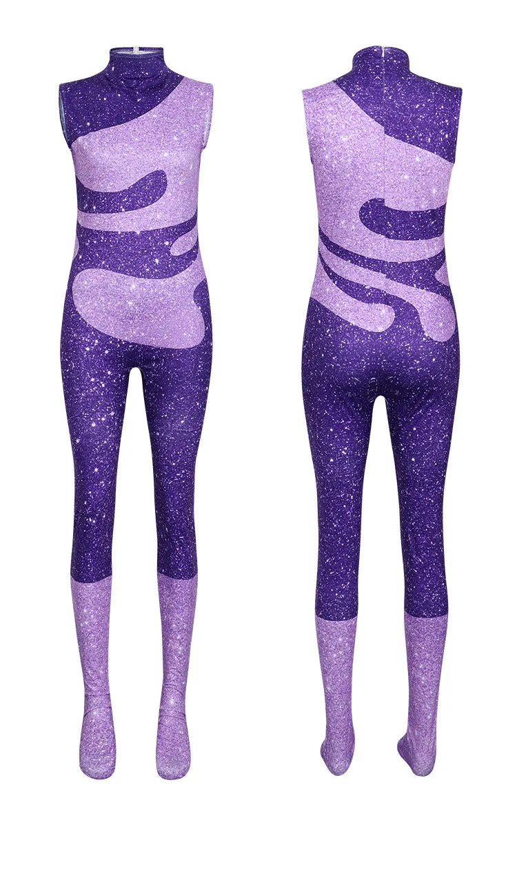 ZOBOTT Zootopia Gazelle Cosplay Costume Women's Polyester Outfit Set