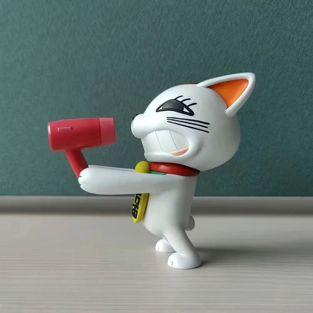 9cm Turbo Granny Figure Anime Dandadan Peripheral Cute Kawaii Cat PVC Action Figure Desktop Decorate Ornament Crafts Gifts Toys SS69 14.69 9cm Turbo Granny