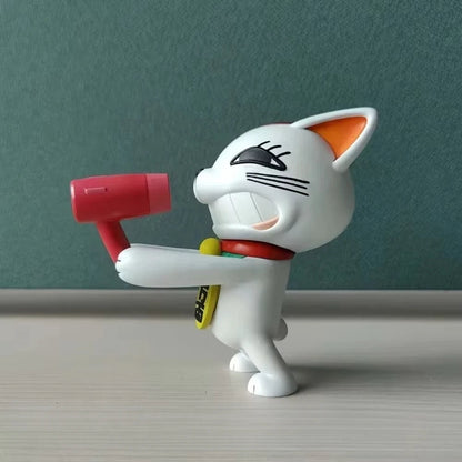 9cm Turbo Granny Figure Anime Dandadan Peripheral Cute Kawaii Cat PVC Action Figure Desktop Decorate Ornament Crafts Gifts Toys SS69 14.69 9cm Turbo Granny