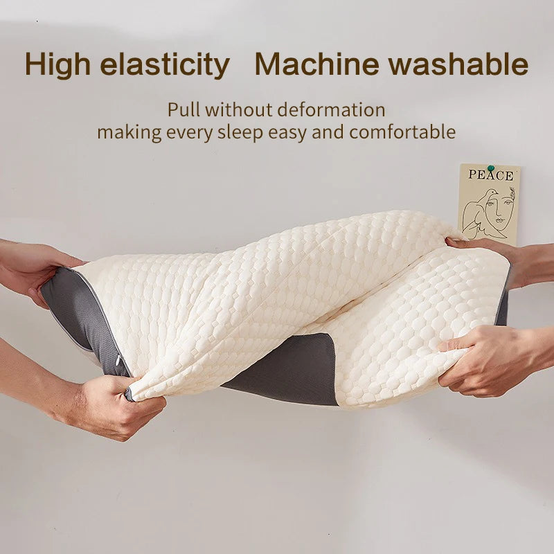 Neck Pillow Help Sleep And Protect The Neck Cervical Orthopedic Household Soybean Fiber SPA Massage Pillow For Sleeping New SS69