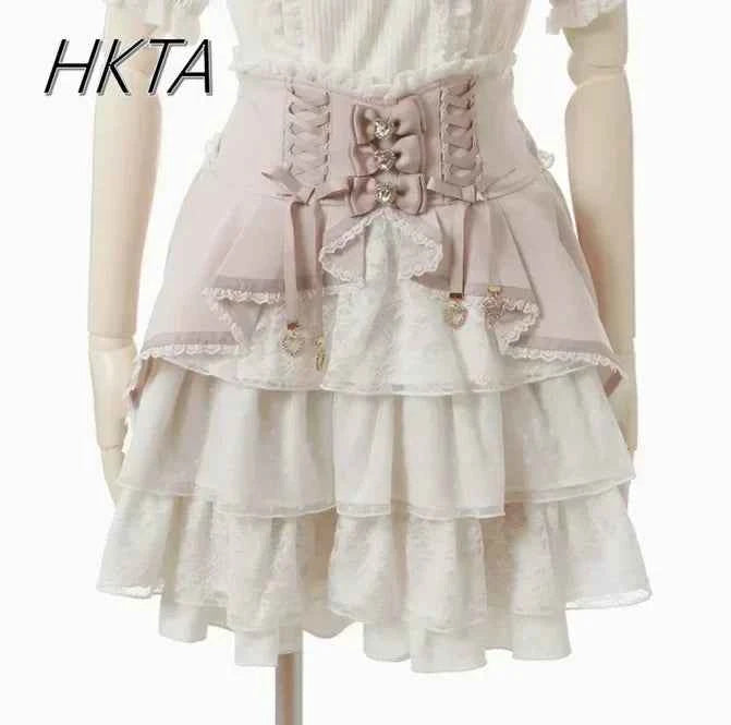 Liz Shirt Blouse Women 2026 Spring and Summer New Mine Off-the-shoulder Long-sleeved Blouses Lolita Sweet Bow Chiffon Shirt Top