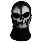Ghost Skull Balaclava Full Face Mask for Cosplay & Cycling