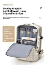 Backpack 45x30x25 Airplane, Cabin Hand Luggage Backpack, Laptop Backpack for Aeroplane Travel, School Backpack, Men Women's Bag