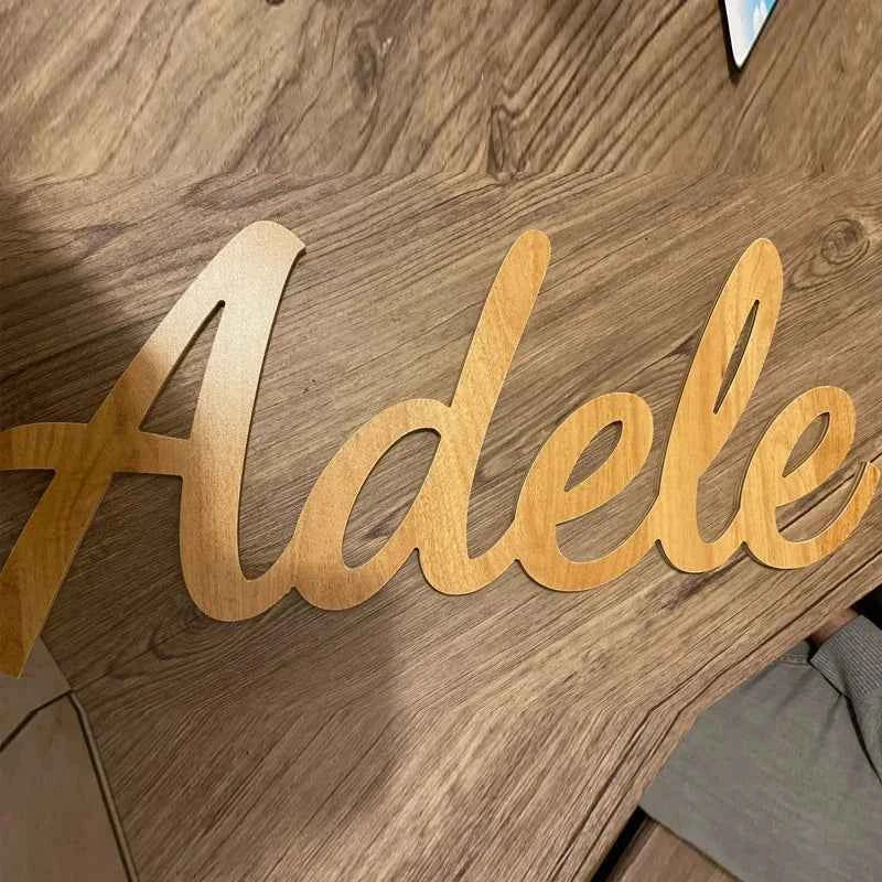 Wooden Name Sign Custom Name Sign Personalized Nursery Decor Wall Decor Name Sign for Nursery