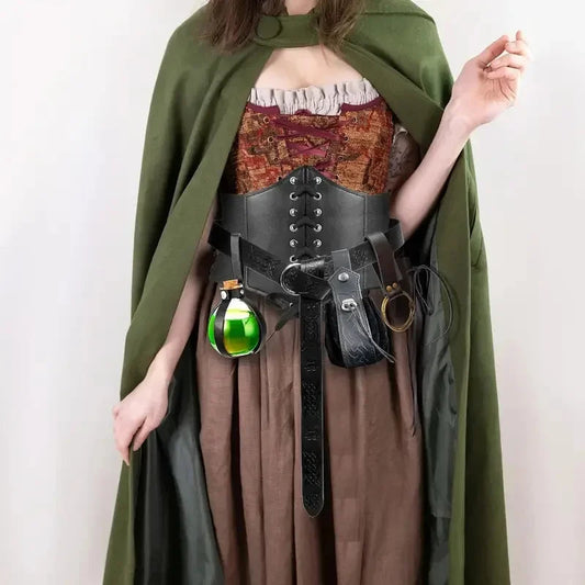 Women's Century Performance Costume Suit For Halloween Cosplay Viking Clothing Accessories Stage Props Victorian Dress SS69