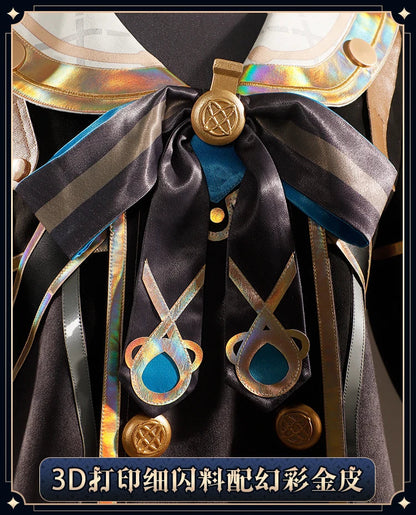 Genshin Impact Freminet Cosplay Costume Uniform Anime Chinese Style Halloween Costumes Role Play for Women Game SS69