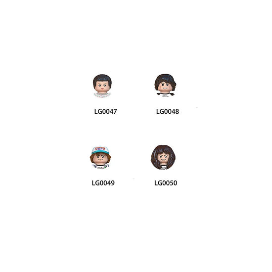 LG1006 FL1005 LG1007 Stranger Building Blocks Assemble Things Bricks Mini Action Toy Figures Movies Dolls Gifts For Children Kid