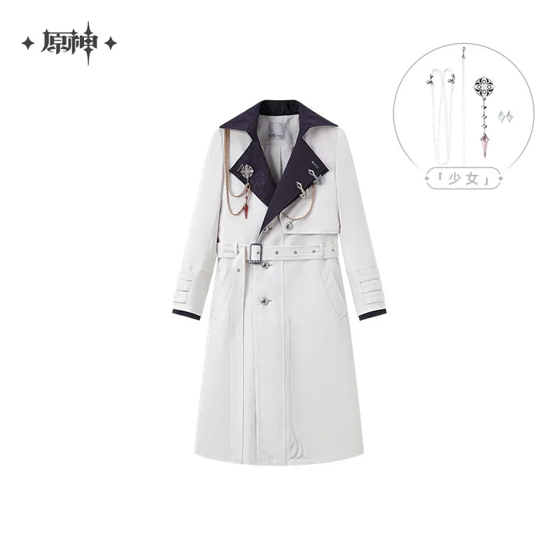 Genshin Impact Tartaglia Cosplay Windbreaker Jacket - Unisex Polyester