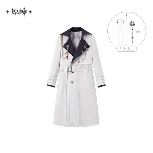 Genshin Impact Tartaglia Cosplay Windbreaker Unisex Polyester Jacket