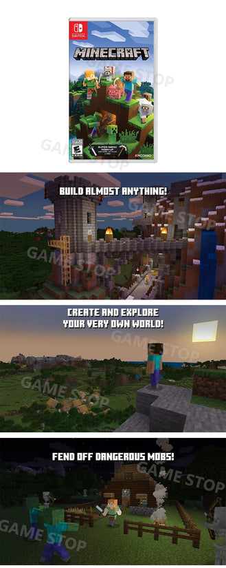 Original Minecraft - Nintendo Switch Game Deals Physical Game Card  for Nintendo Switch OLED Lite SS69