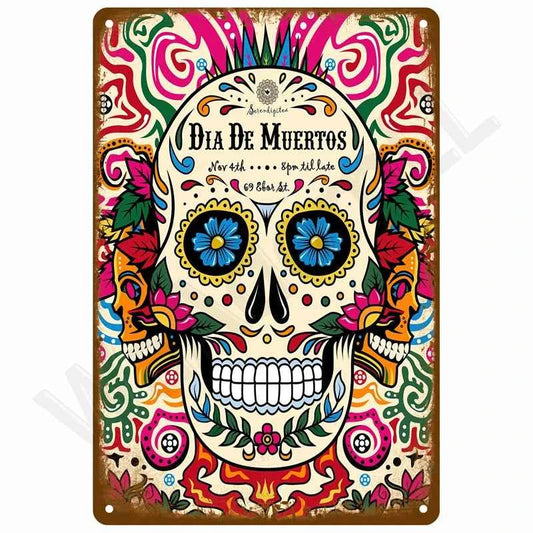 Vintage Tin Sign Home Decor Items Wall Decor Art Wall Mural Room Decoration Items Decor Men Retro Metal Sign Plate Bar Posters