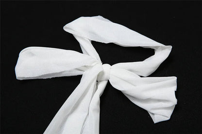 Sexy Off Shoulder Crop Tops Spring Summer Halter Sleeveless Streetwear Y2K White Solid Tank Top Casual Evening Party Club Tees SS69