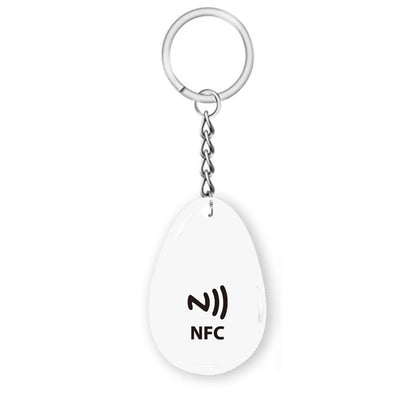Mochua NTAG215 NFC Epoxy Keychain for WhatsApp and Business Automation