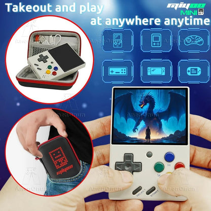 Miyoo Mini V4 2.8-inch Handheld Game Players 18000 Games 15 Emulator Portable Video Gaming Console Kids Retro Mini Game Machine SS69