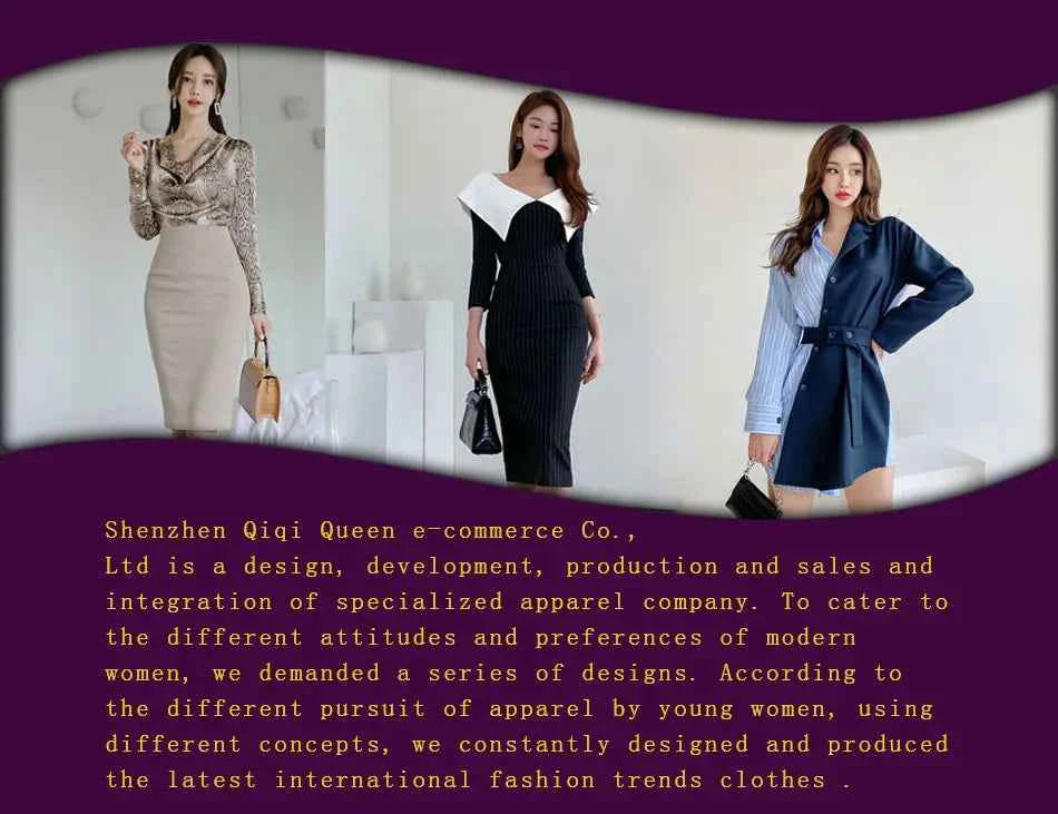 H Han Queen Autumn Simple Basic Black Tasseled Sequins Knitted Coats Cardigan Sweater For Womens Tops Long Sleeve Cardigans