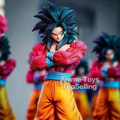 Anime Dragon Ball Figure Super Saiyan 4  Son Goku Statue PVC Collection Model Toys Gifts SS69