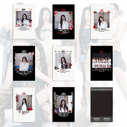 8pcs/set KPOP BABYMONSTER Album HAPPY 1000 DAYS LOMO Card Tea Lu Bao Monster Photo Card AHYEON HARAM RORA RUKA ASA Postcard SS69