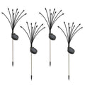 8-Head Solar Firefly Lights LED Solar Outdoor Decorative Garden Lights Waterproof High Flexibility Yard Patio Pathway Holiday