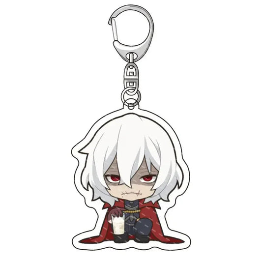 Fashion Anime College Keychain Cartoon Character Double Sided Acrylic Key Chain Fans Collection Jewlry Gift SS69 6.69 14