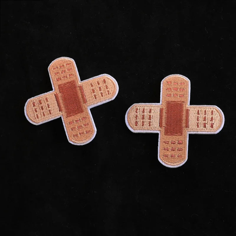 1 pair Gothic Loli Black Sweet Cross Love Hair Clip Skull Punk Hairpin Hot Girl Y2K Harajuku Earth Cool Hair Accessories SS69 6.69 1 pair 1