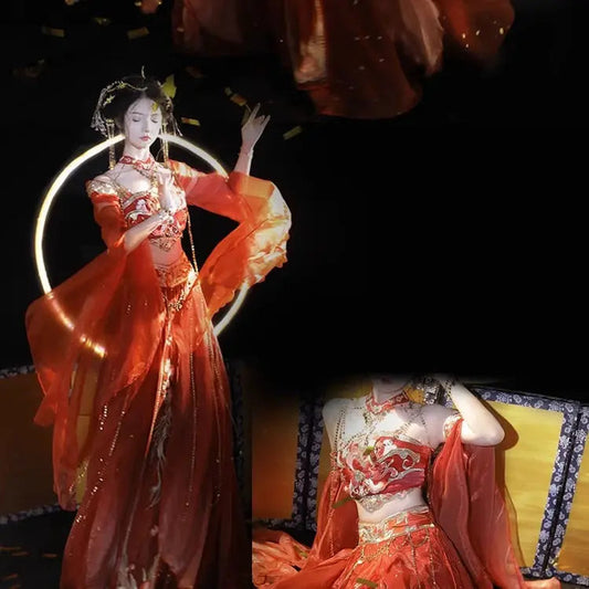 Feitian Hanfu, exotic style photo taking clothing, travel photography, Western Regions dance performance, clothing photography, SS69