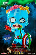 Hot Toys Cosbaby Marvel Zombie Zombie Iron Man Team America Wolverine Deadpool Cosb834/6/7/8 Special Color Mini Figures Gifts