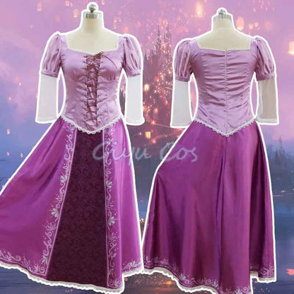Rapunzel Cosplay Costume Adult Carnival Uniform Anime Halloween Costumes Women