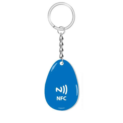 Whatsapp NFC Epoxy Keychain NFC Tag for Increase Your Business