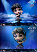 Hot Toys Wednesday Dance Version Cosbaby(S) Mini Collectible Figure Desktop Decoration Toy Fans Collect Halloween Holiday Gift