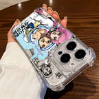 Black Anime JoJo's Bizarre Adventure Phone Case For Samsung A56 A26 A33 A54 A52 A51 A13 A73 A55 A53 A36 A35 A34 A32 A25 A24 A23