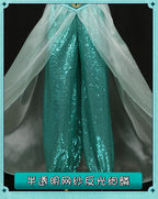 Role playing costumes, adult performance costumes, women's Christmas and birthday parties, Carnival Jasmine Princess dresses