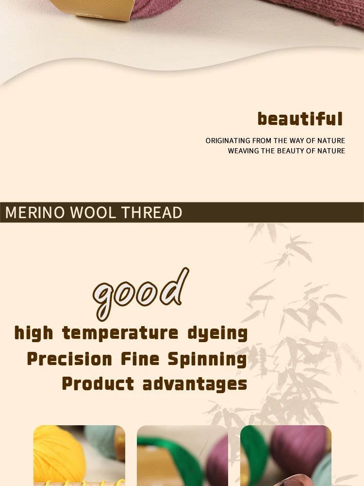 500g of High-Quality 212 Medium-Fine Alpaca Wool Yarn, Suitable for Knitting Sweaters, Scarves, and Hats, 10 Skeins/Pack