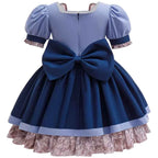 Girl Cosplay Disney Judy Hopps Police Officer Dress Zootopia Bunny Costume Kids Dress Up Halloween Rabbit Dress Outfits