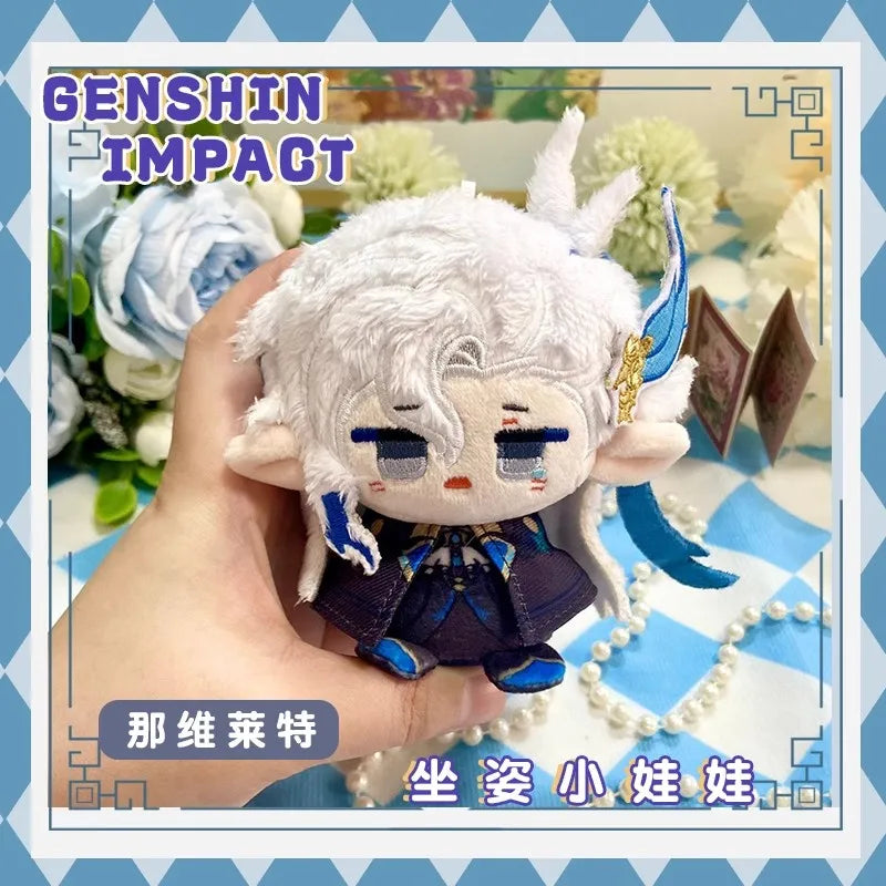 Alice Genshin Impact Plush Doll Sandrone Columbina Yae Miko Arlecchino Nicole Lohen Linnea Game Cosplay Stuffed Toy Illuga Gift